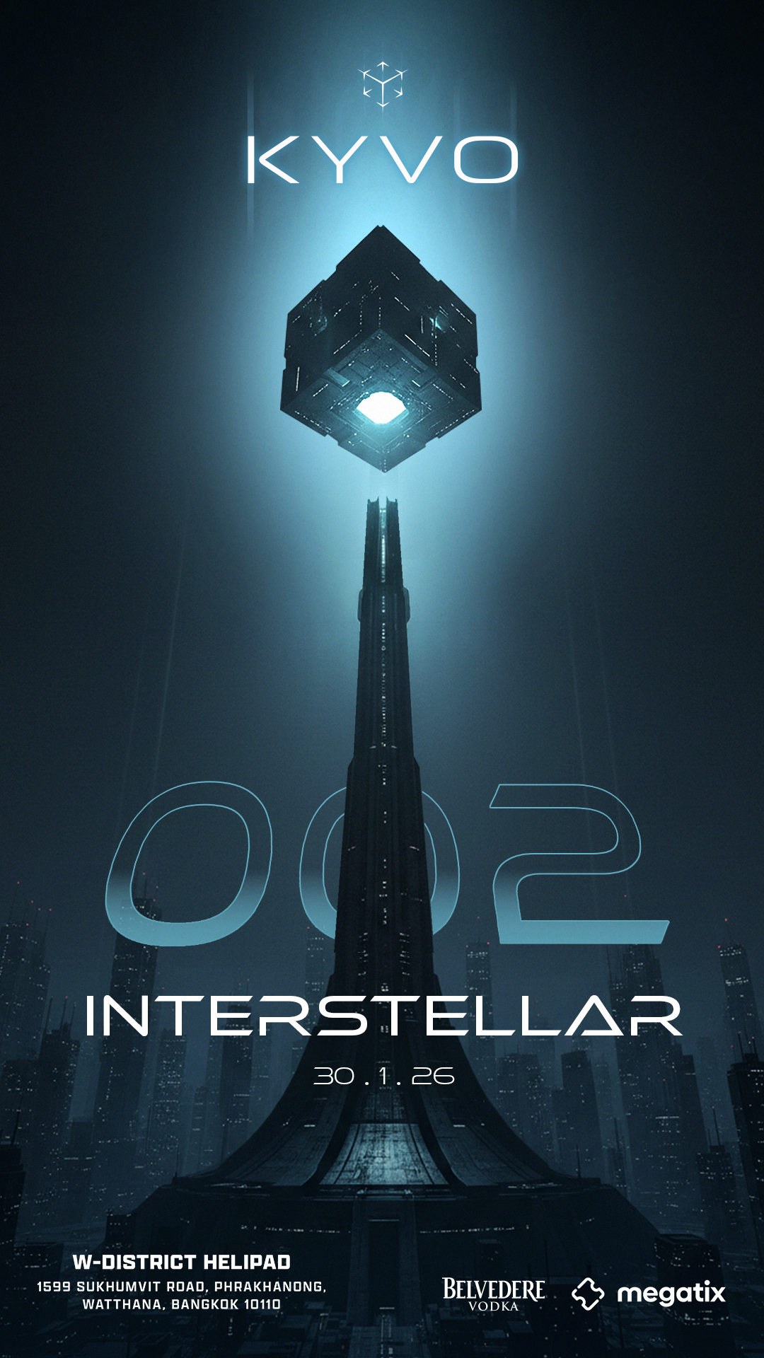 KYVO - INTERSTELLAR event poster